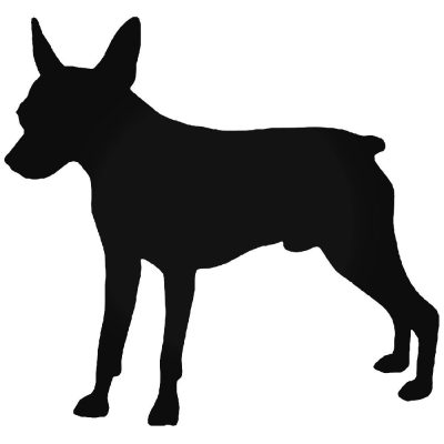 Mini pincser "1" Kutya matrica