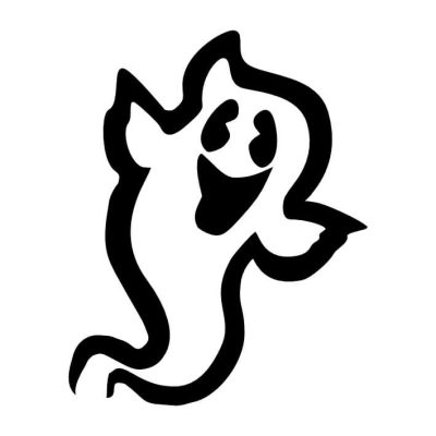 Halloween cukiság Matrica