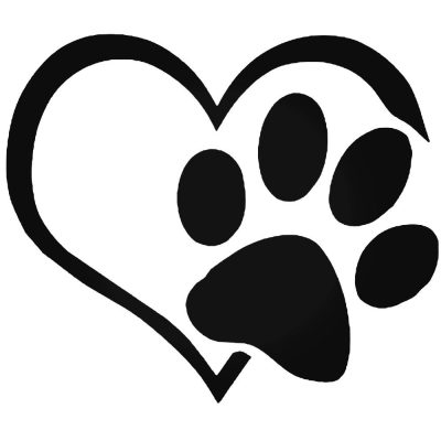 Kisállat szeretet "1" matrica