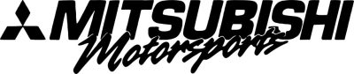 Mitsubishi motorsport matrica
