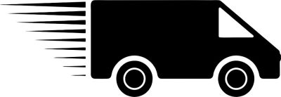 Áruszállítás piktogram matrica