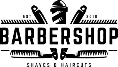 Barbershop piktogram matrica