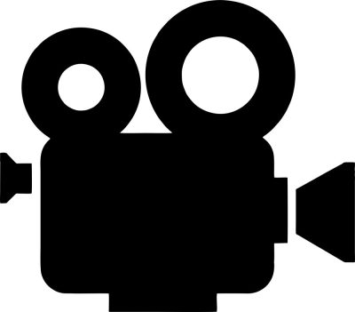 Filmrendező piktogram matrica