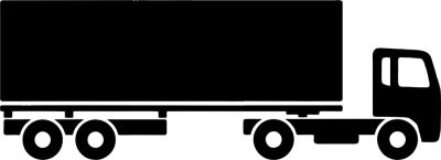 Kamion matrica jelzés