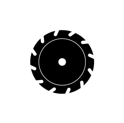 Körfűrész piktogram matrica