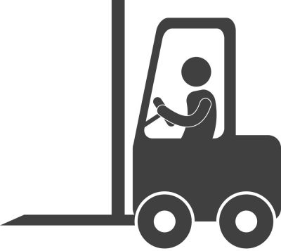 Targoncás piktogram jelzés