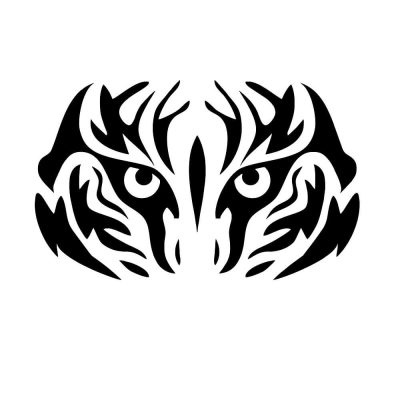 Tetovált macska matrica