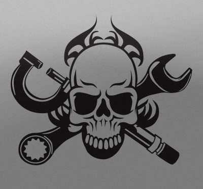 Szerelő koponya műhelymatrica