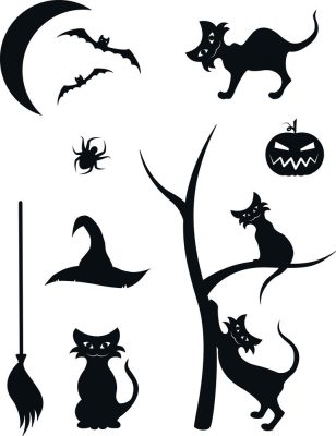 Prémium Halloween matrica 2