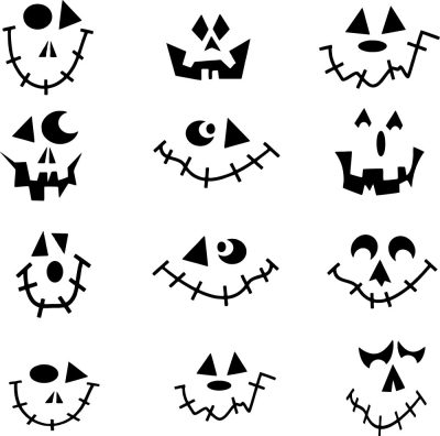 Prémium Halloween matrica készlet