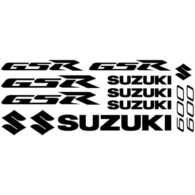 Suzuki GSR 600 "1" matrica szett