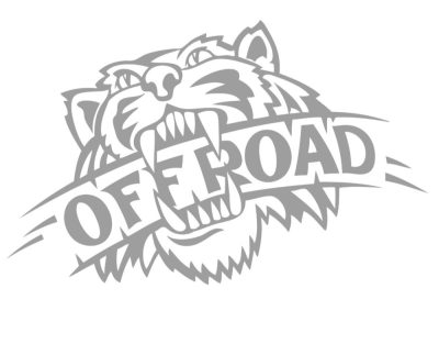 OFF ROAD tigris prémium matrica 40 cm