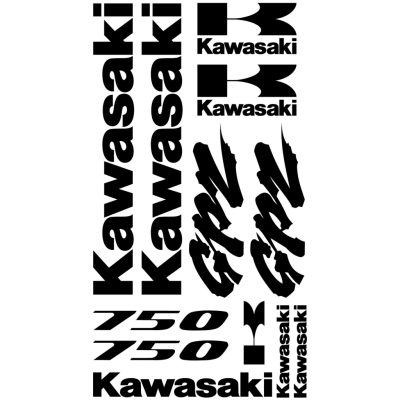 Kawasaki GPZ 750 matrica szett