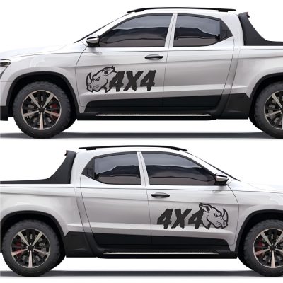 4x4 matrica készlet 2 db 40 cm