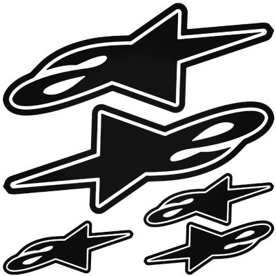 Alpinestar szett - Szélvédő matrica