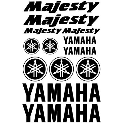 Yamaha Majesty matrica szett