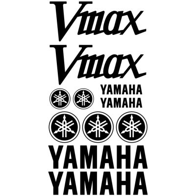 Yamaha VMAX "1" matrica szett