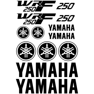 Yamaha WRF 250 matrica szett