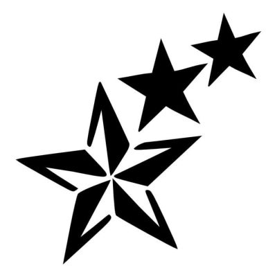 Mini csillag matricaszett