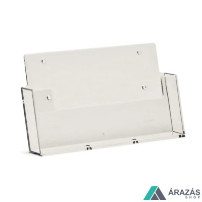 Prospektustartó A5 fekvő sztali/fali