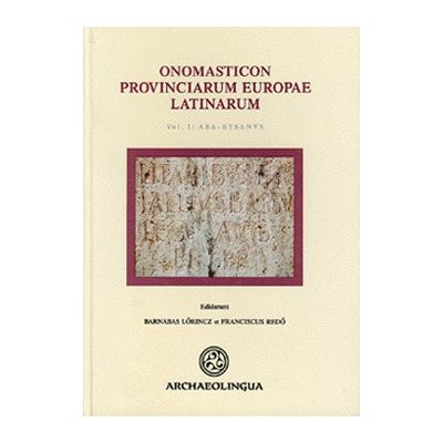 ONOMASTICON PROVINCIARUM EUROPAE LATINARUM