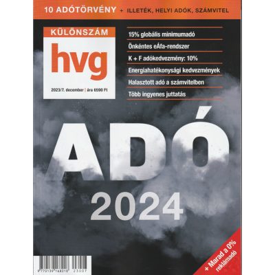 HVG ADÓ KÜLÖNSZÁM 2024