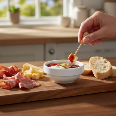 Sorolható tálka 50 ml porcelán 6 db-os csomag