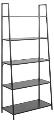 Actona Seaford Ipari Polcos Állvány Fém Fekete