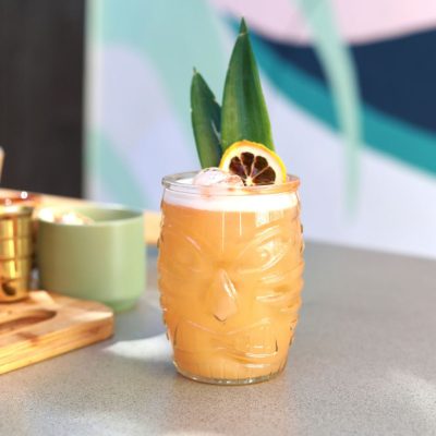 TIKI koktélos pohár, 6 db-os csomag, vastagabb falú 470 ml