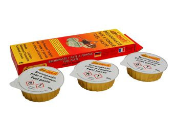 Biztonsági spiritusz égőpaszta, 3x80 gramm