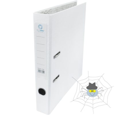 Bluering emelőkaros iratrendező - A4 - 5 cm - fehér