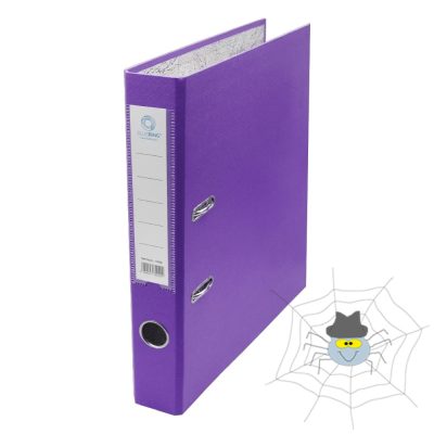 Bluering emelőkaros iratrendező - A4 - 5 cm - lila