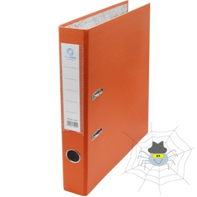 Bluering emelőkaros iratrendező - A4 - 5 cm - narancs