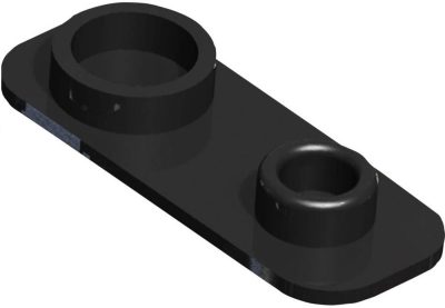 Pólusvédő kupak 9V elemre