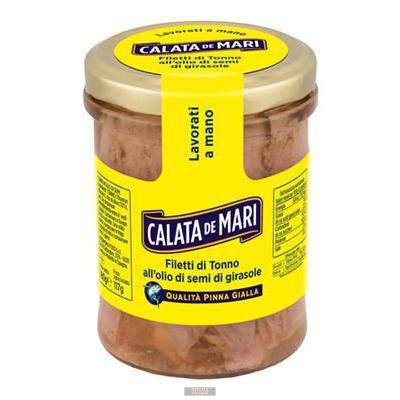 Calata Demari tonhalfilé napraforgóolajban, 180g