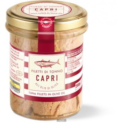 Capri tonhalfilé olivaolajban, 180g