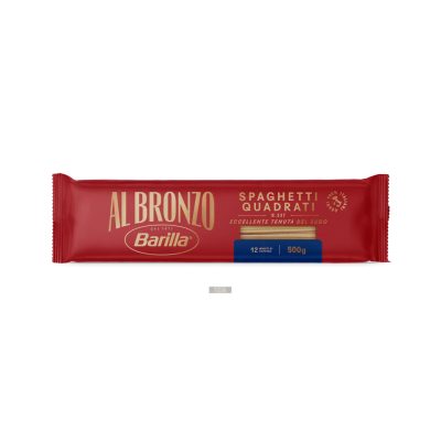 Barilla Bronzo Spaghetti Quadrati n. 337 tészta, 500g