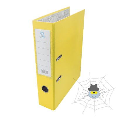 Bluering emelőkaros iratrendező - A4 - 7,5 cm - sárga