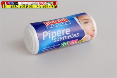 Kukazsák, szemeteszsák, pipere, 10 l, 45 db, 34×44 cm, 5 µ, MAZZINI , fehér