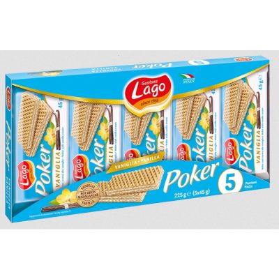 Elledi poker vanilliás ostya 5*45 g