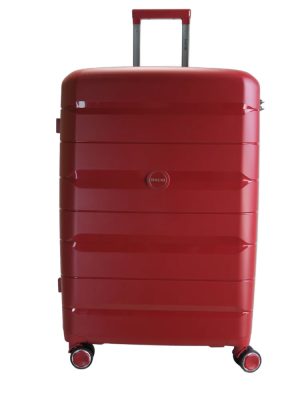 Delta piros L feladható 20-23kg bőrönd