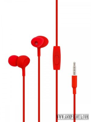 Cellect 3.5 jack sztereó headset, Piros