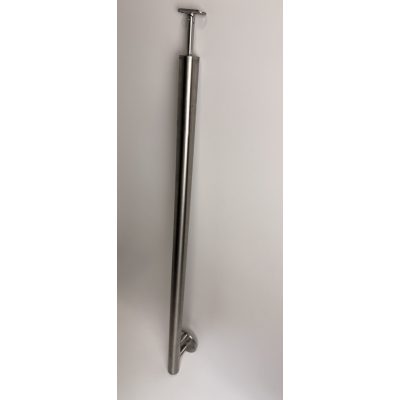 Sima oszlop, oldalt szerelt