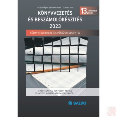 KÖNYVVEZETÉS ÉS BESZÁMOLÓKÉSZÍTÉS (2023)
