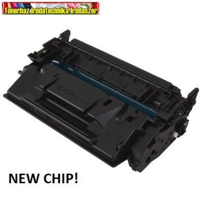 HP CF289X UTÁNGYÁRTOTT TONER BLACK - CHIPPES!! - 10.000 OLDAL KAPACITÁS NO.89X