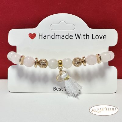 Ásványkő Karkötő - Rózsakvarc