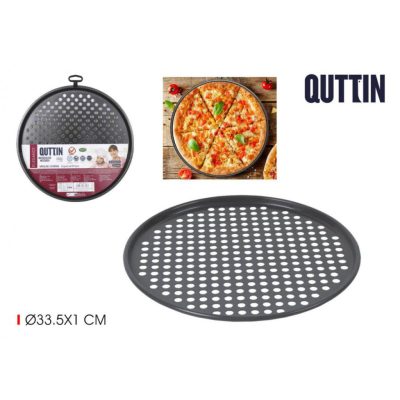Quttin tapadásmentes perforált pizzasütő forma (33 cm)