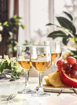 Nevacar fehér boros pohár 200 ml, 6 db-os csomag - Lav üveg