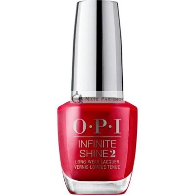 OPI Infinite Shine 2 Hosszan Tartó Lakk, Relentless Ruby, 15 ml