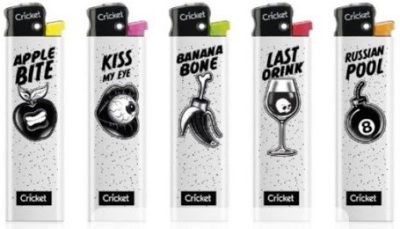 Cricket mechanikus BLACK MAGIC öngyújtó 50 db-os mintás (50/gyűjtő, 500/karton)